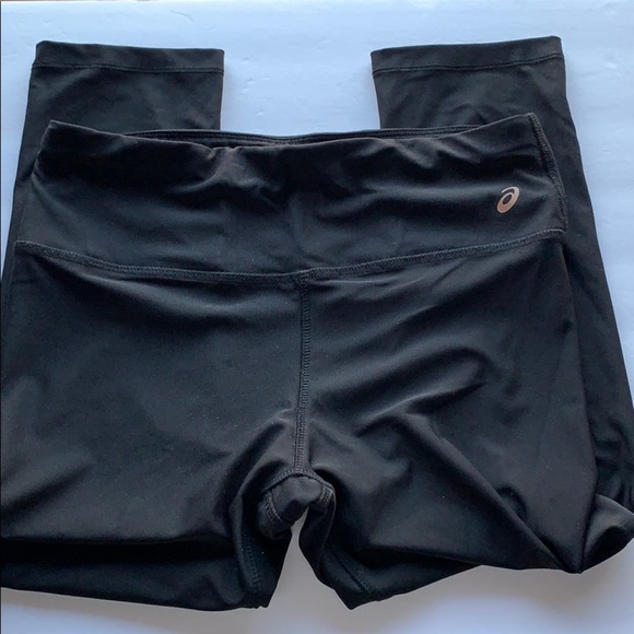 ASICS Black Cropped‎  Leggings - Picture 2 of 6